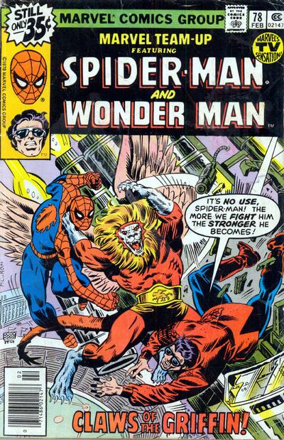 Cover for Marvel Team-Up (Marvel, 1972 series) #78 [Regular]