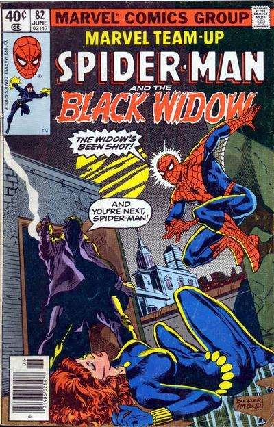 Cover for Marvel Team-Up (Marvel, 1972 series) #82 [Newsstand]