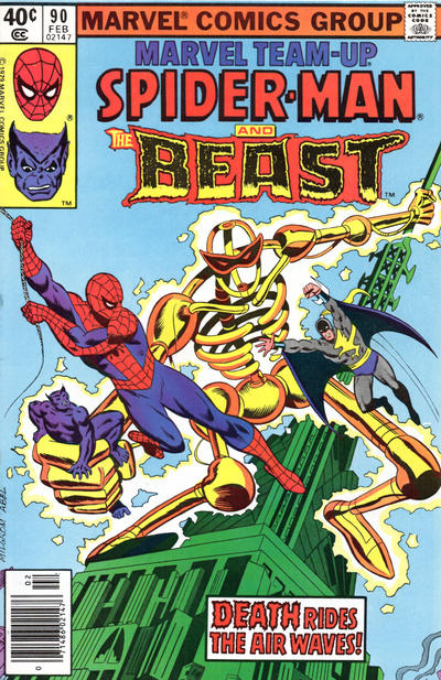 Cover for Marvel Team-Up (Marvel, 1972 series) #90 [Newsstand]