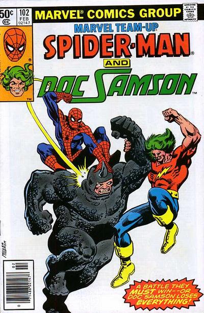 Cover for Marvel Team-Up (Marvel, 1972 series) #102 [Newsstand]
