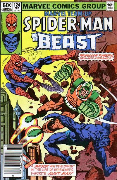 Cover for Marvel Team-Up (Marvel, 1972 series) #124 [Newsstand]