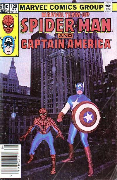 Cover for Marvel Team-Up (Marvel, 1972 series) #128 [Newsstand]