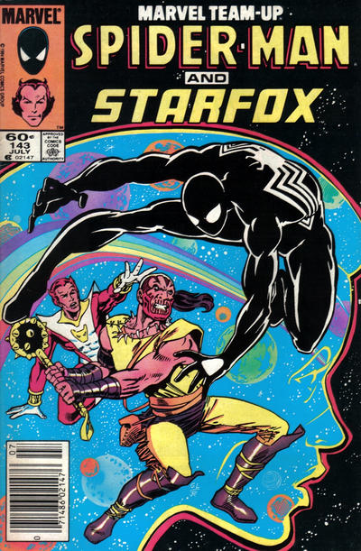 Cover for Marvel Team-Up (Marvel, 1972 series) #143 [Newsstand]