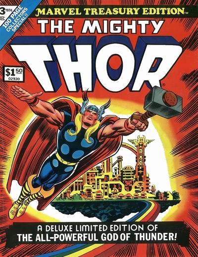 Cover for Marvel Treasury Edition (Marvel, 1974 series) #3 [Regular Edition]