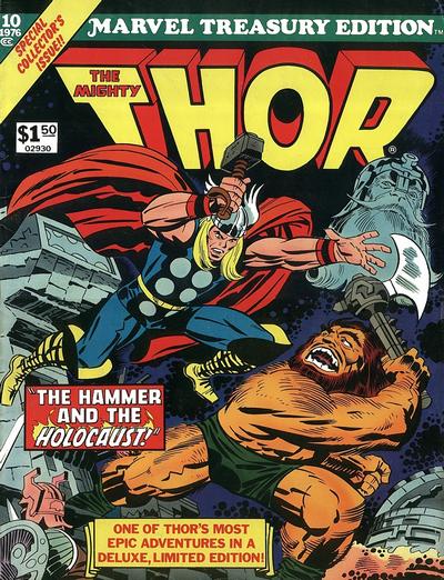 Cover for Marvel Treasury Edition (Marvel, 1974 series) #10 [Regular Edition]