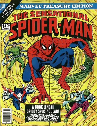 Cover for Marvel Treasury Edition (Marvel, 1974 series) #14 [Regular]