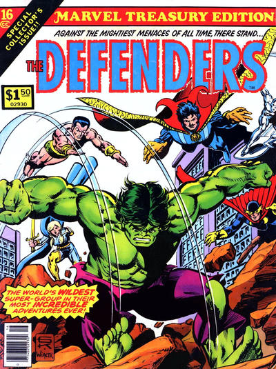 Cover for Marvel Treasury Edition (Marvel, 1974 series) #16 [Regular]