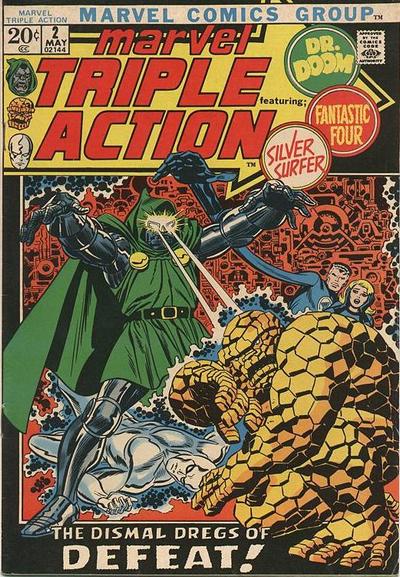 Cover for Marvel Triple Action (Marvel, 1972 series) #2