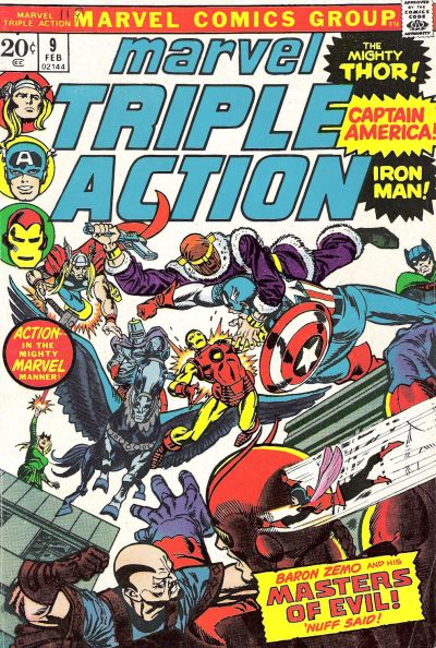 Cover for Marvel Triple Action (Marvel, 1972 series) #9