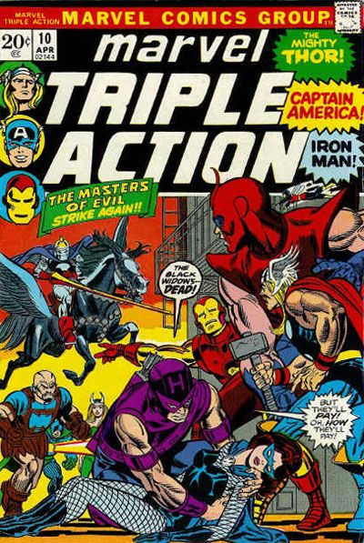 Cover for Marvel Triple Action (Marvel, 1972 series) #10