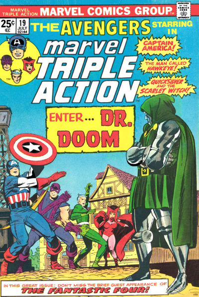 Cover for Marvel Triple Action (Marvel, 1972 series) #19