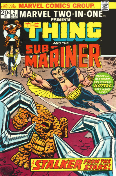 Cover for Marvel Two-in-One (Marvel, 1974 series) #2