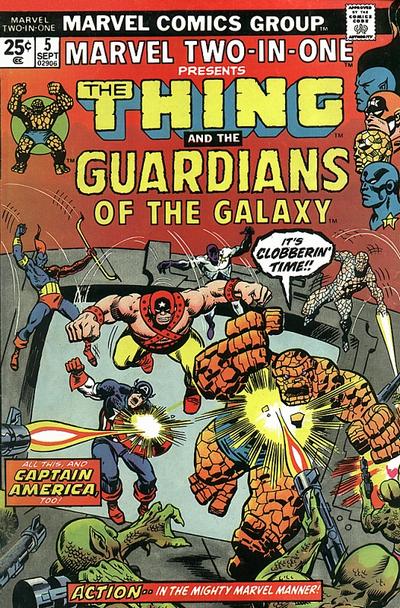 Cover for Marvel Two-in-One (Marvel, 1974 series) #5