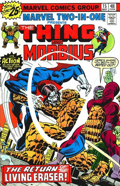 Cover for Marvel Two-in-One (Marvel, 1974 series) #15 [25¢]