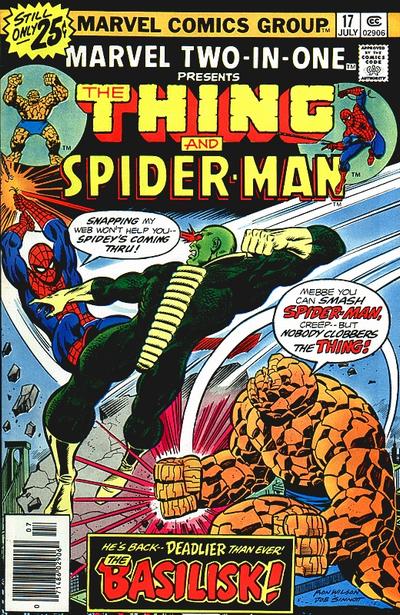 Cover for Marvel Two-in-One (Marvel, 1974 series) #17 [25¢]