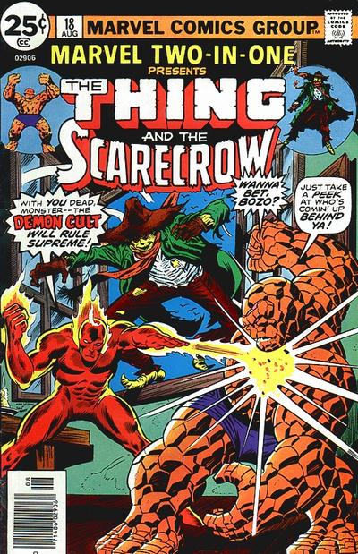 Cover for Marvel Two-in-One (Marvel, 1974 series) #18 [25¢]