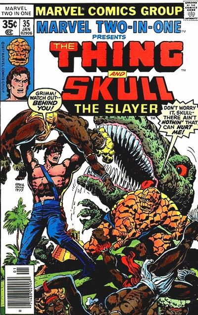 Cover for Marvel Two-in-One (Marvel, 1974 series) #35 [Regular]