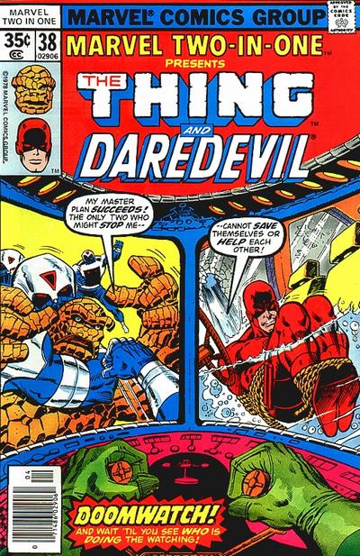 Cover for Marvel Two-in-One (Marvel, 1974 series) #38 [Regular Edition]