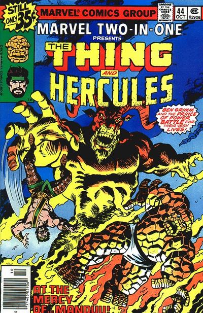 Cover for Marvel Two-in-One (Marvel, 1974 series) #44 [Regular]