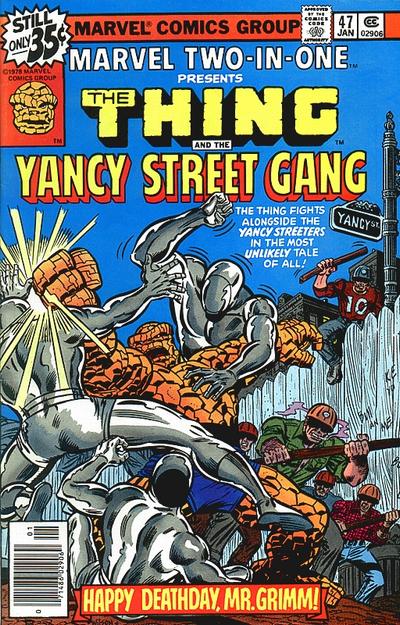 Cover for Marvel Two-in-One (Marvel, 1974 series) #47 [Regular]