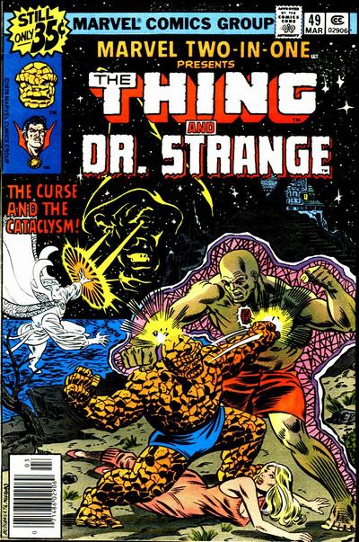Cover for Marvel Two-in-One (Marvel, 1974 series) #49 [Regular]