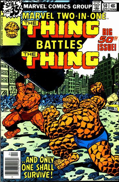 Cover for Marvel Two-in-One (Marvel, 1974 series) #50 [Regular]