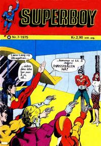 Cover Thumbnail for Superboy (Illustrerte Klassikere / Williams Forlag, 1969 series) #7/1975