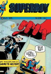 Cover Thumbnail for Superboy (Illustrerte Klassikere / Williams Forlag, 1969 series) #11/1975
