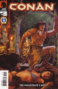 Cover Thumbnail for Conan (Dark Horse, 2004 series) #24 [Direct Sales]