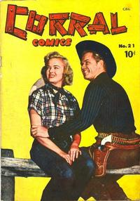 Cover Thumbnail for Corral Comics (Bell Features, 1951 series) #21