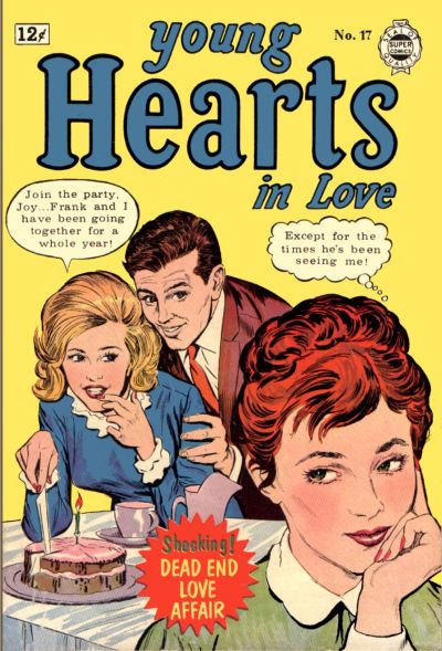 Cover for Young Hearts in Love (I. W. Publishing; Super Comics, 1963 series) #17