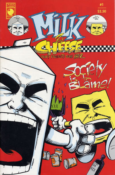 Cover for Milk & Cheese (Slave Labor, 1991 series) #1