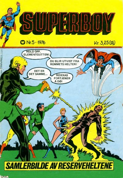 Cover for Superboy (Illustrerte Klassikere / Williams Forlag, 1969 series) #5/1976