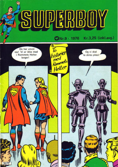 Cover for Superboy (Illustrerte Klassikere / Williams Forlag, 1969 series) #9/1976