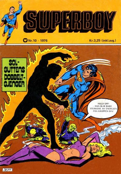 Cover for Superboy (Illustrerte Klassikere / Williams Forlag, 1969 series) #10/1976