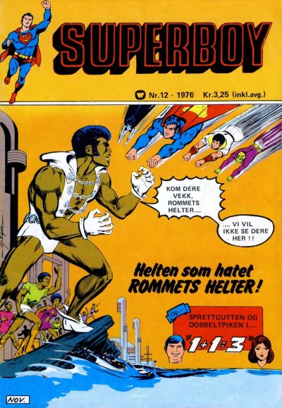 Cover for Superboy (Illustrerte Klassikere / Williams Forlag, 1969 series) #12/1976