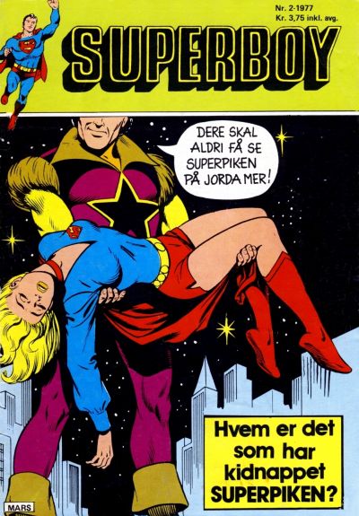 Cover for Superboy (Illustrerte Klassikere / Williams Forlag, 1969 series) #2/1977