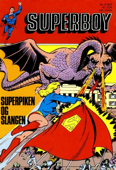 Cover for Superboy (Illustrerte Klassikere / Williams Forlag, 1969 series) #3/1977
