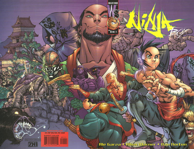 Cover for Ninja Boy (DC, 2001 series) #1