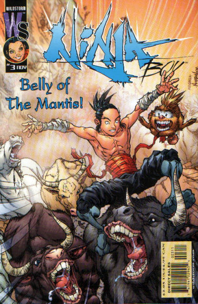 Cover for Ninja Boy (DC, 2001 series) #3