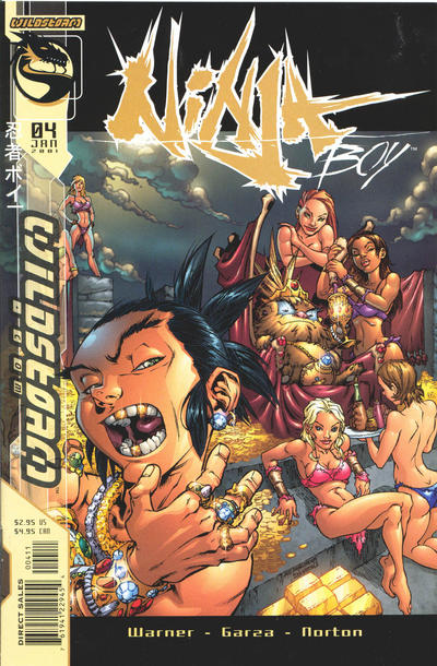 Cover for Ninja Boy (DC, 2001 series) #4
