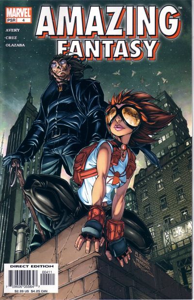 Cover for Amazing Fantasy (Marvel, 2004 series) #4 [Direct Edition]