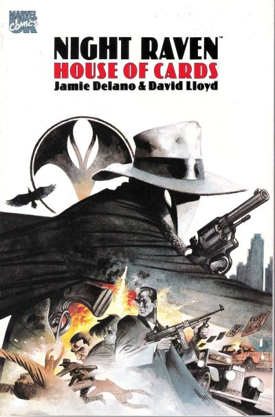 Cover for Night Raven: House of Cards (Marvel UK, 1992 series) 