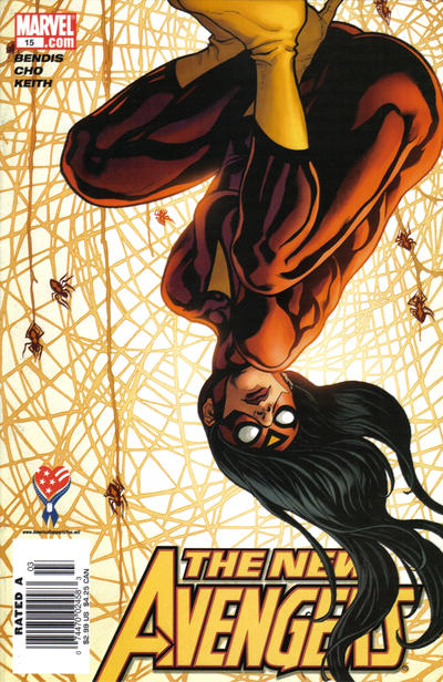 Cover for New Avengers (Marvel, 2005 series) #15 [Newsstand]