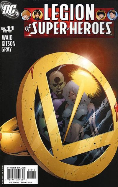 Cover for Legion of Super-Heroes (DC, 2005 series) #11