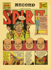 Cover for The Spirit (Register and Tribune Syndicate, 1940 series) #8/18/1940