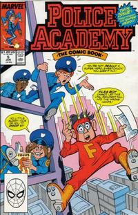Cover for Police Academy (Marvel, 1989 series) #5 [Direct]