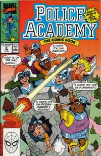 Cover for Police Academy (Marvel, 1989 series) #6 [Direct]
