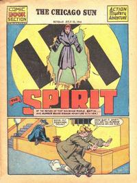 Cover Thumbnail for The Spirit (Register and Tribune Syndicate, 1940 series) #7/23/1944