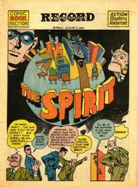 Cover Thumbnail for The Spirit (Register and Tribune Syndicate, 1940 series) #8/8/1943